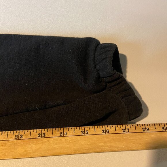 Patagonia Men S Fitz Roy Icon Uprisal Sweatpants Jogger Black Drawstring Waist - Picture 9 of 10